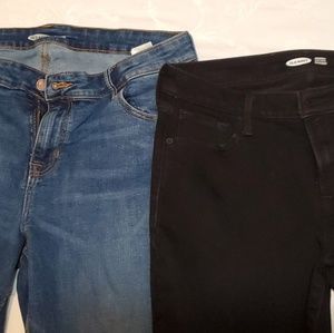 Lot/Bundle (2) Rockstar Super Skinny Jeans